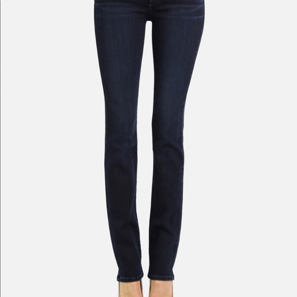 Hunter Jeans High Rise Straight Leg